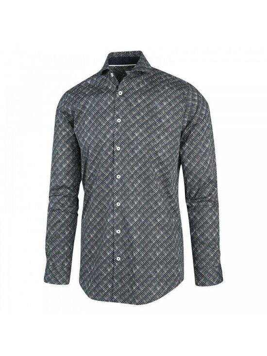 blue industry Other - BLUE Industry Button Down Shirt Sz 42 "Army Graphic"